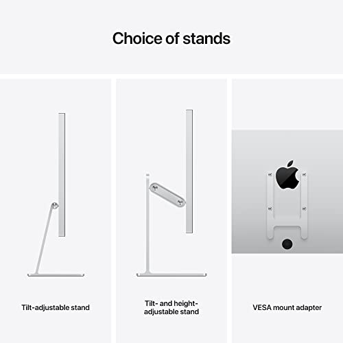 Apple Studio Display - Nano-Texture Glass - Tilt-Adjustable Stand