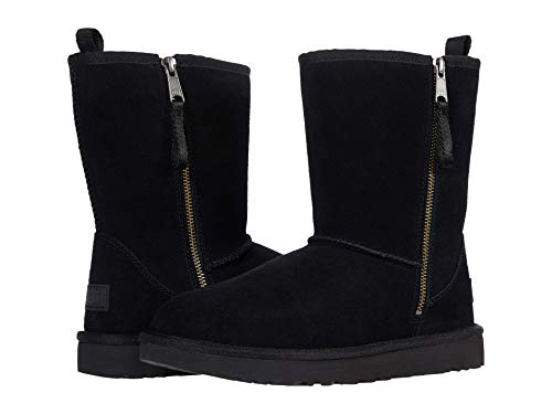 UGG Classic Short Dual Zip II Black 6 B (M)