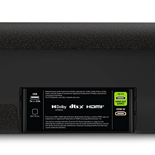 VIZIO 5.1.2 Elevate Sound Bar with Dolby Atmos, 13 Speakers, Wireless Subwoofer, Alexa - 2023 Model, Black