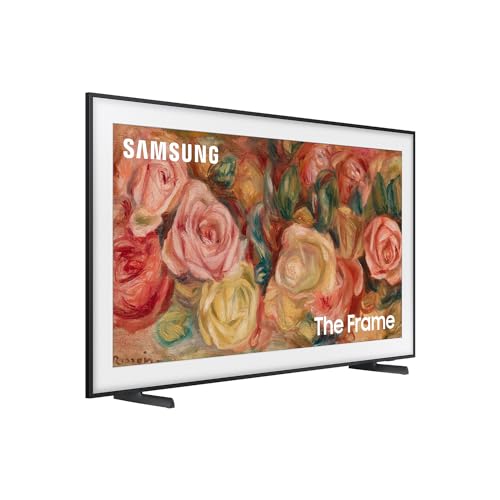 SAMSUNG 65-Inch Class QLED 4K LS03D The Frame Series Quantum HDR Smart TV w/ Dolby Atmos, Art Mode, Anti-Reflection, Customizable Frame, Slim Fit Wall Mount with Alexa Built-In (QN65LS03D, 2024 Model)