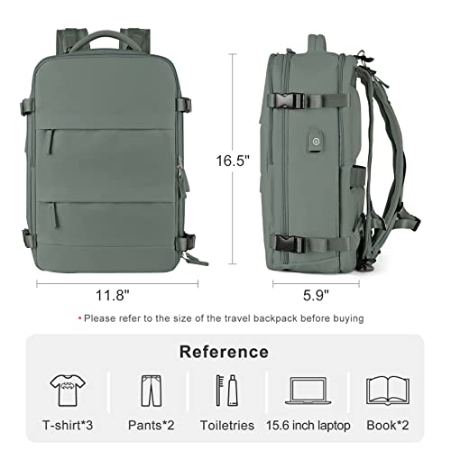 coofay Travel Backpack For Women Men Airline Approved Carry On Backpack Flight Approved Waterproof Sports Luggage Backpack Casual Daypack Small Hiking Backpack