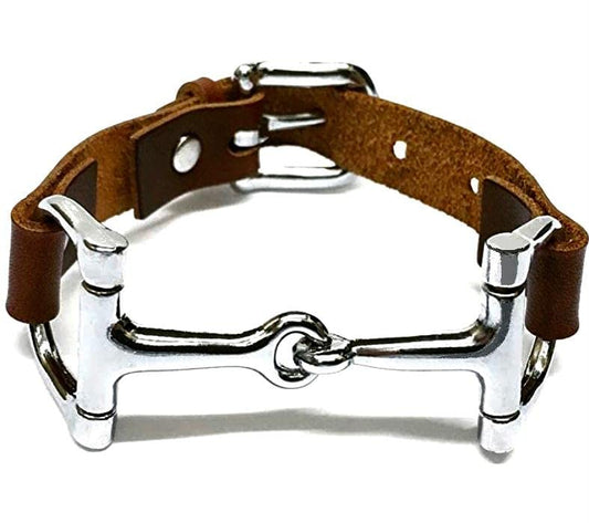 Ideana Horse Bit Bracelet - Classic Equestrian and Horselover Gift with Snaflle Charm