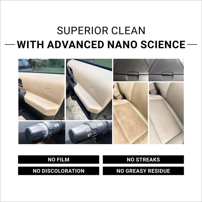 CAR GUYS Super Cleaner | Effective Car Interior Cleaner | Leather Car Seat Cleaner | Stain Remover for Carpet, Upholstery, Fabric, and Much More! | 18 Oz Kit