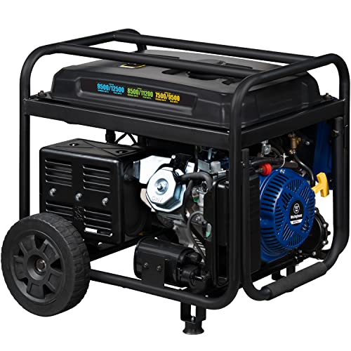 Westinghouse Outdoor Power Equipment 12500 Peak Watt Tri-Fuel Home Backup Portable Generator, Remote Electric Start, Transfer Switch Ready, Gas, Propane, and Natural Gas Powered