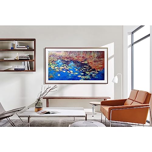 SAMSUNG 75-Inch Class QLED 4K The Frame LS03B Series, Quantum HDR, Art Mode, Anti-Reflection Matte Display, Slim Fit Wall Mount Included, Smart TV w/ Alexa Built-In (QN75LS03BAFXZA)