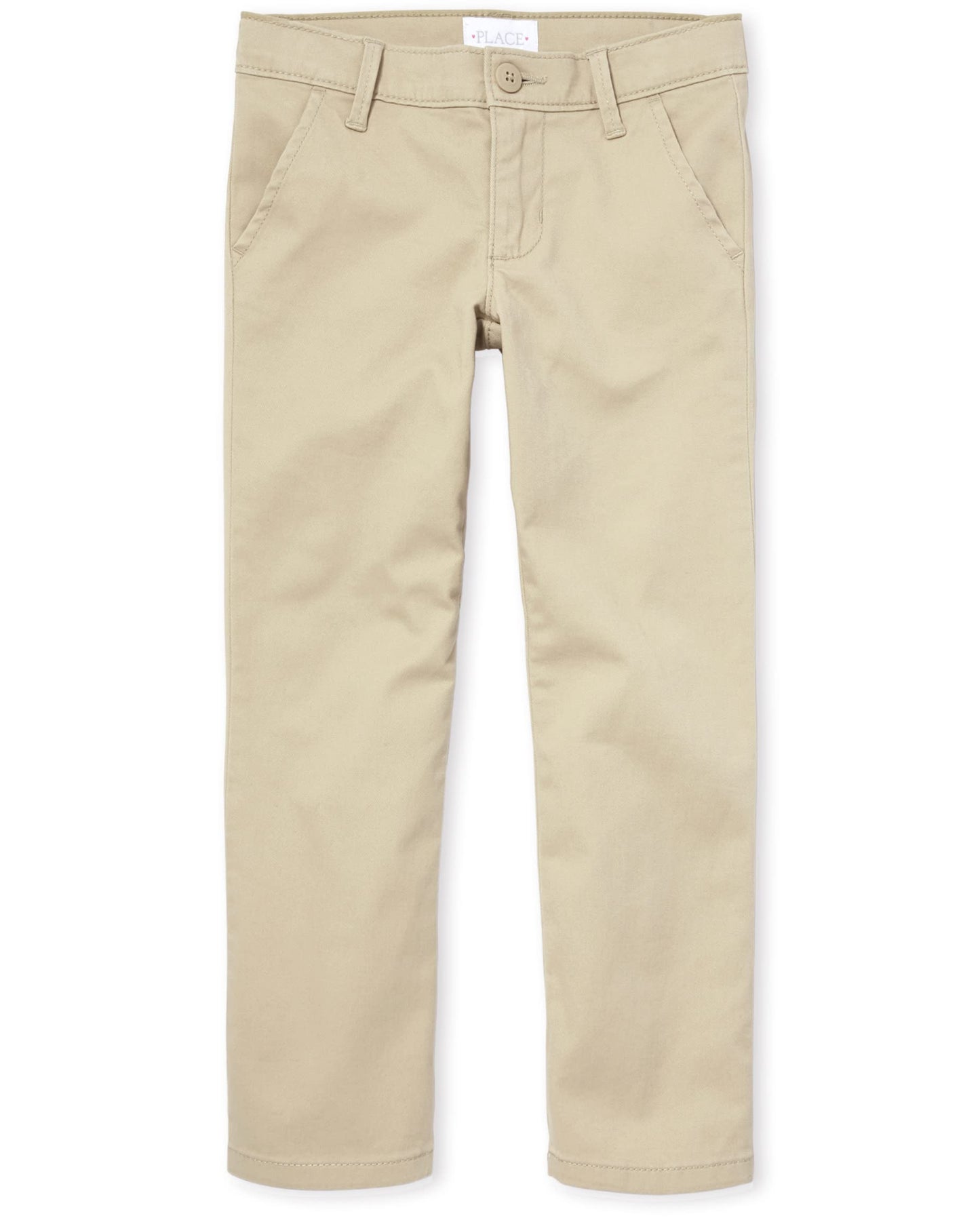 The Children's Place Girls Skinny Chino Pants,Sandy Single,10