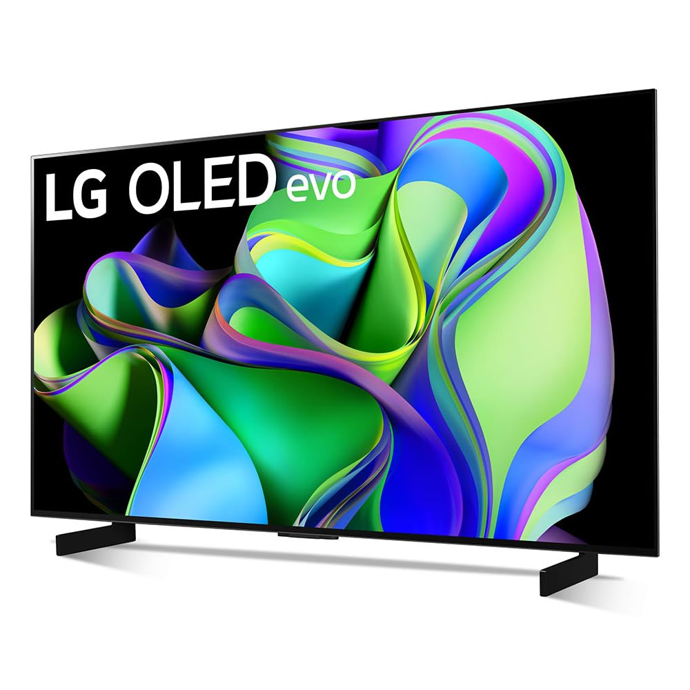 LG OLED77C3PUA OLED evo C3 77 Inch HDR 4K Smart OLED TV 2023 (Renewed) Bundle with 2 YR CPS Enhanced Protection Pack