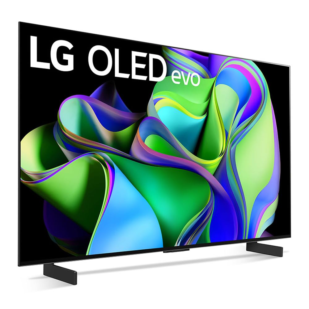 LG OLED77C3PUA OLED evo C3 77 Inch HDR 4K Smart OLED TV 2023 (Renewed) Bundle with 2 YR CPS Enhanced Protection Pack