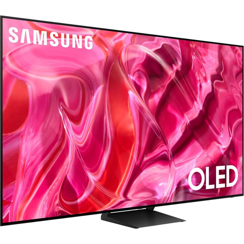 SAMSUNG QN83S90CAEXZA 83 Inch OLED 4K Smart TV 2023 Bundle with 1 YR CPS Enhanced Protection Pack