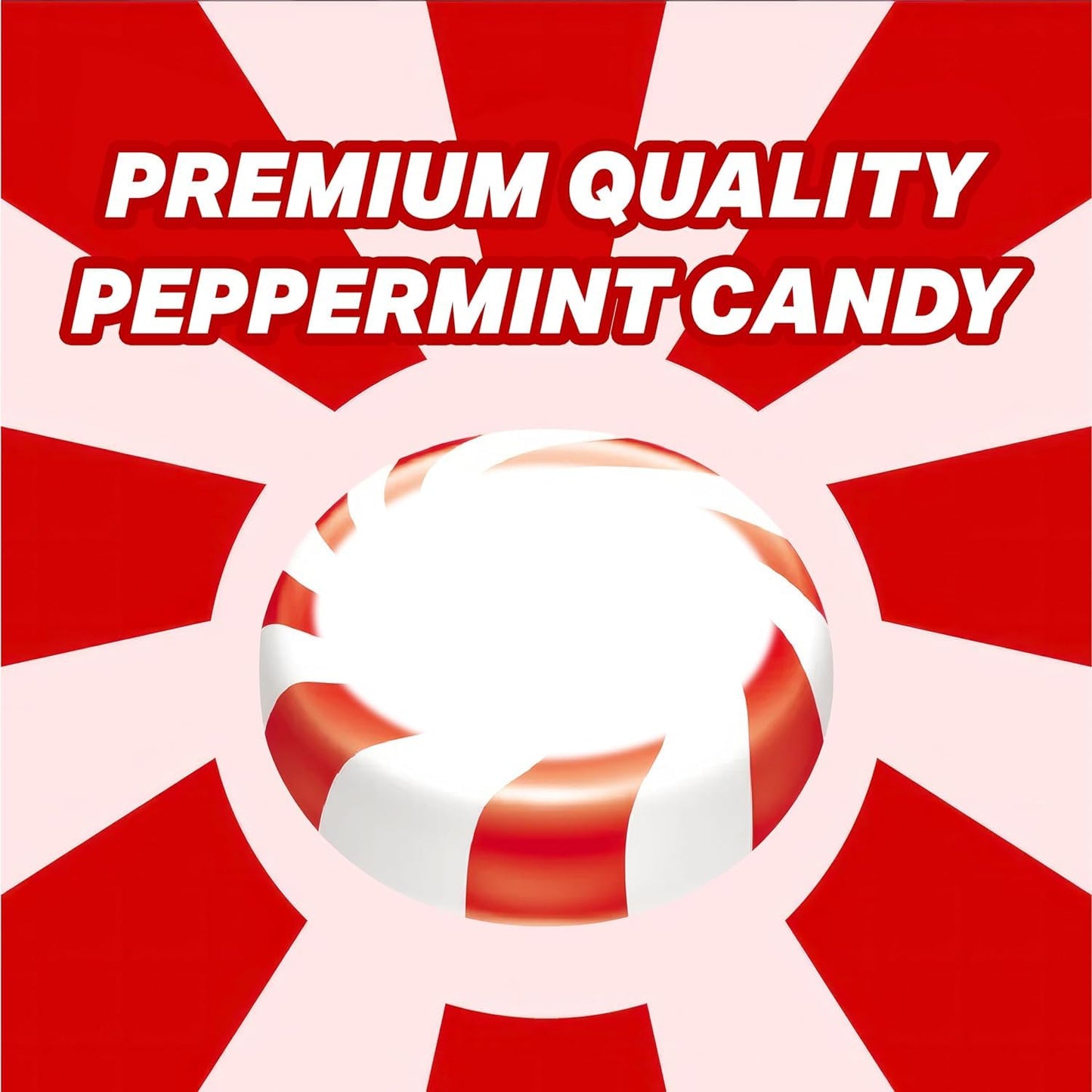 Starlight Candy, (15-LB) Bulk Box, "Individually Wrapped", "Peppermint"