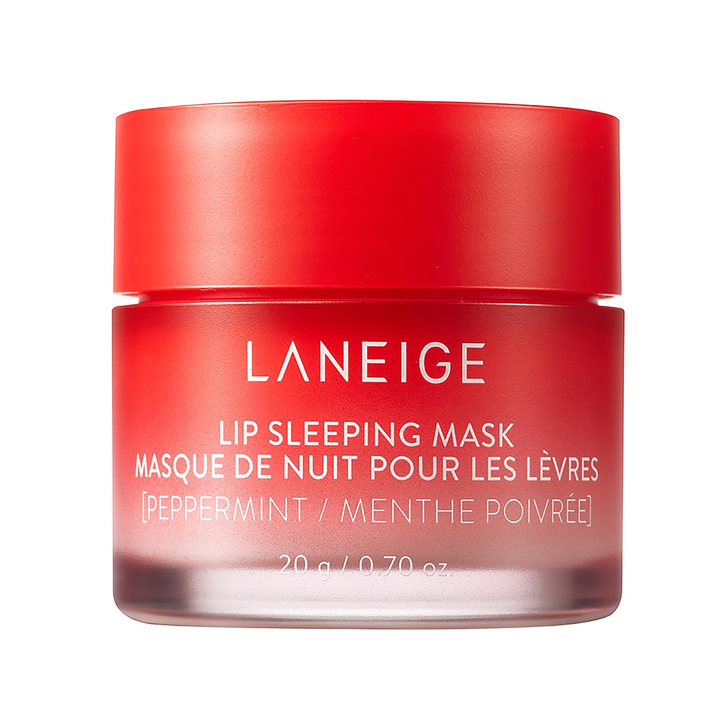 LANEIGE Lip Sleeping Mask Peppermint: Nourish, Hydrate, Vitamin C, Murumuru & Shea Butter, Antioxidants, Flaky, Dry Lips