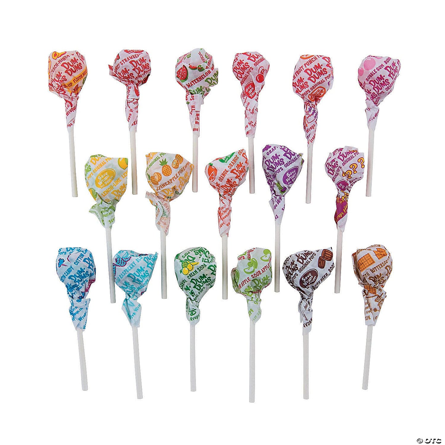 Dum Dum Pops, Assorted Flavors Lollipops in Bulk Candy - (10 Pound)- - All-Time Classic Flavors - Lollipops Bulk, Bulk Suckers, Individually Wrapped - Bulk Candy For Any Occasion