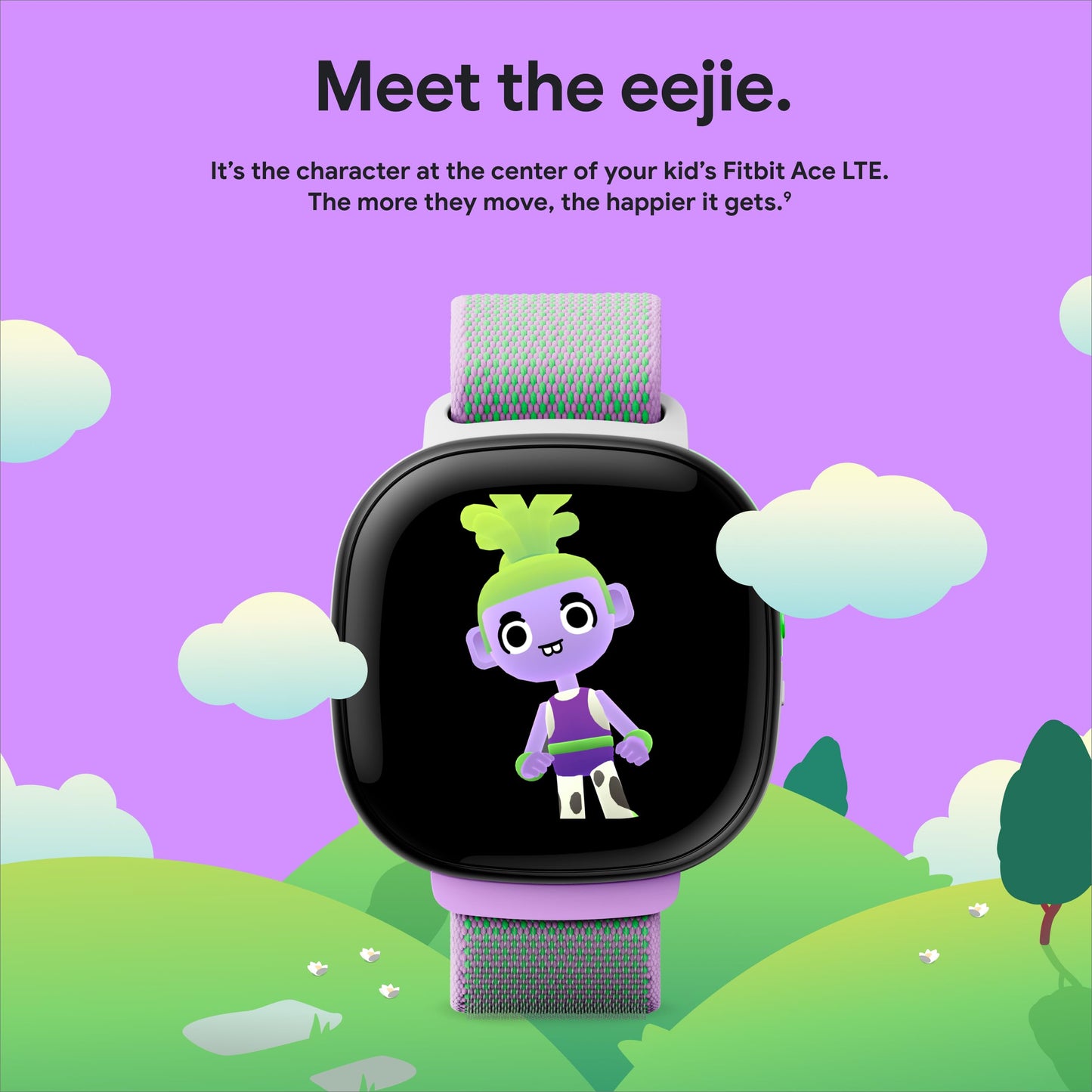 Fitbit Google Ace LTE - Kids Smartwatch with Call, Message, GPS, and Activity-Based Games, Ace Pass data plan required - Spicy - Moovin