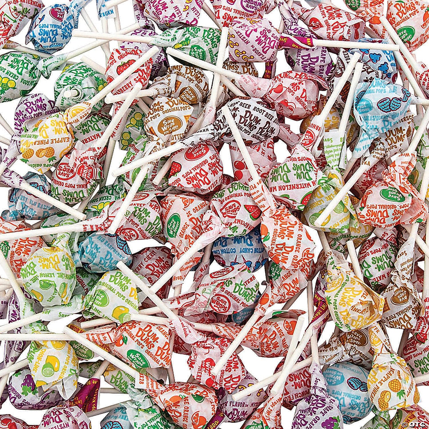 Dum Dum Pops, Assorted Flavors Lollipops in Bulk Candy - (10 Pound)- - All-Time Classic Flavors - Lollipops Bulk, Bulk Suckers, Individually Wrapped - Bulk Candy For Any Occasion