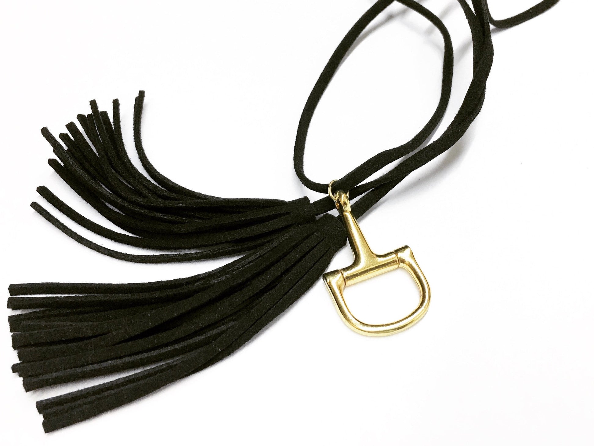 Stirrup and bit Tassle Key Chain    | Ideana