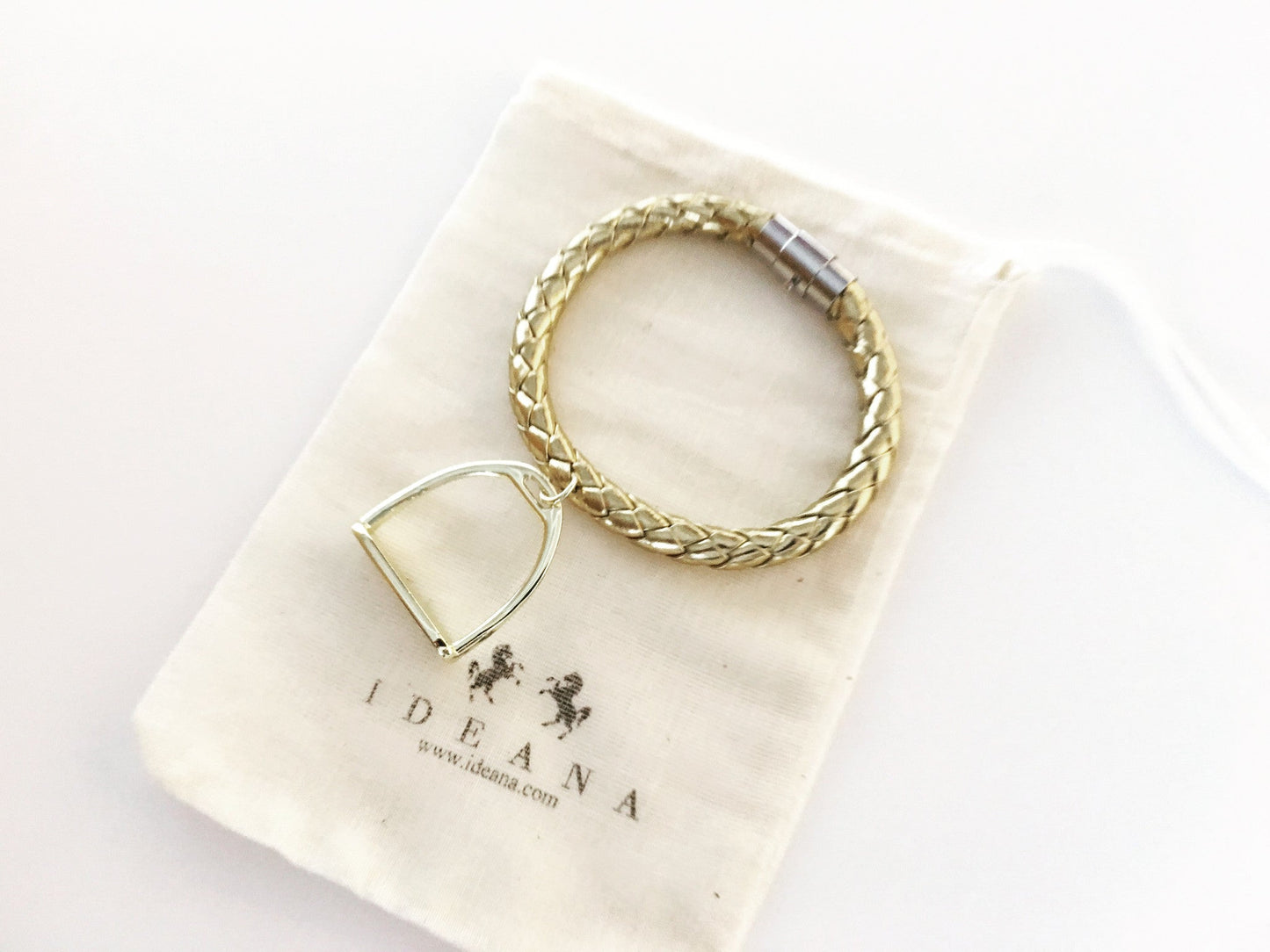 Snaffle Leather Stirrup    | Ideana