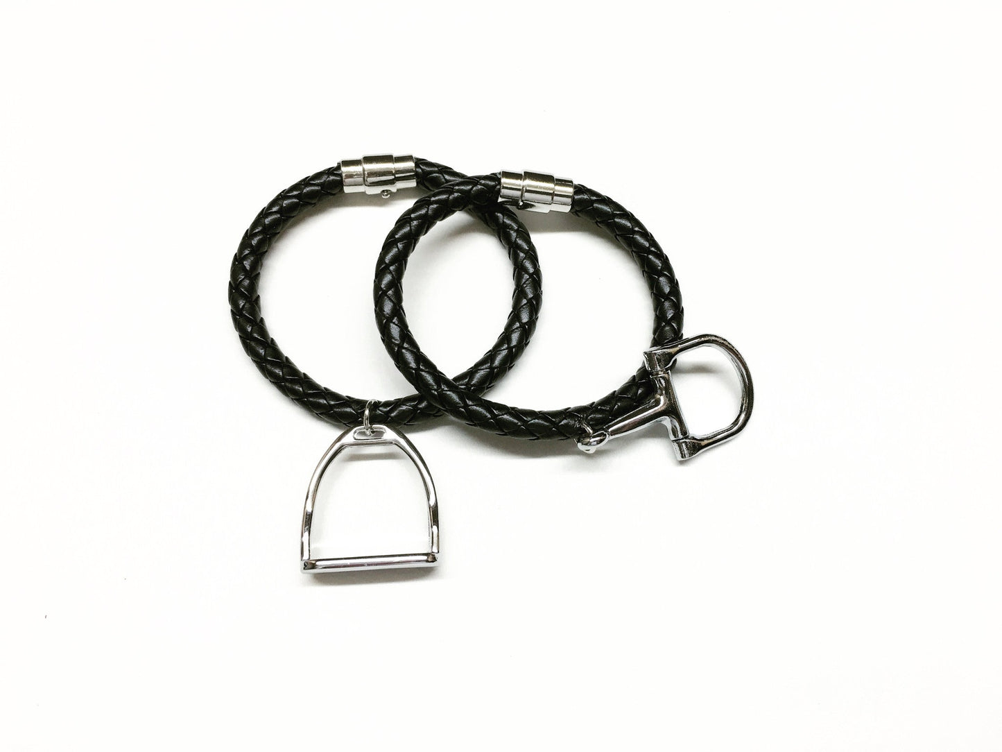 Snaffle Leather Stirrup    | Ideana