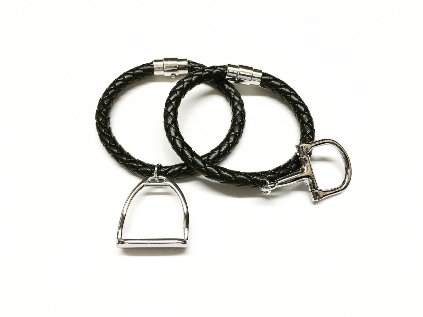 Snaffle Leather Stirrup    | Ideana