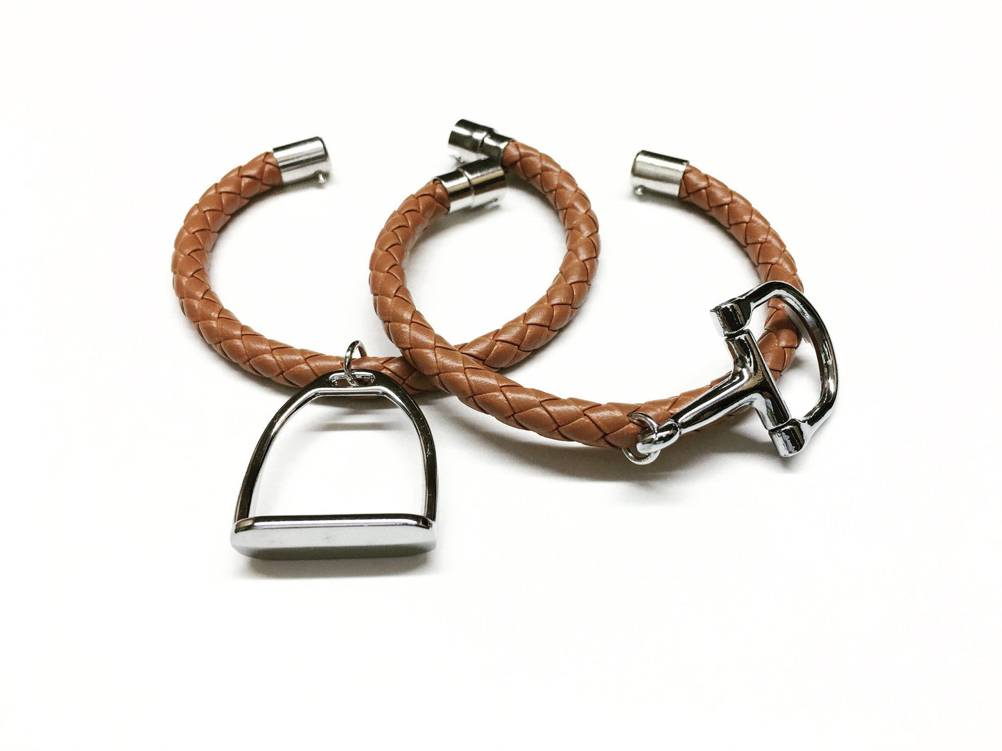 Snaffle Leather Stirrup    | Ideana