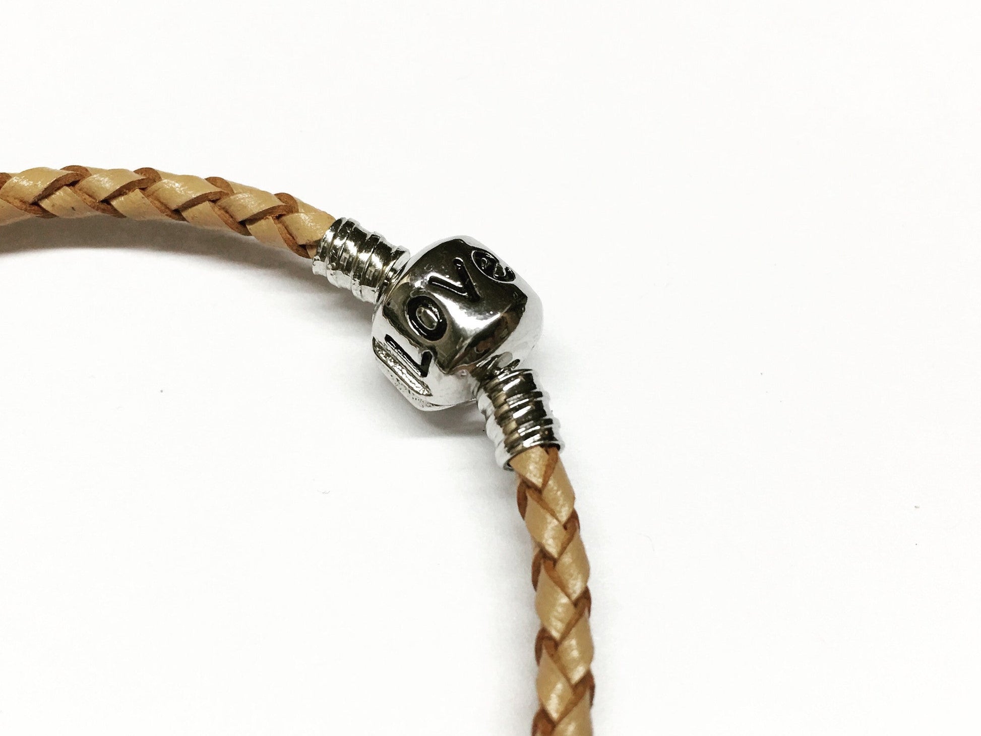 Equestrian Baided Leather Bracelet    | Ideana