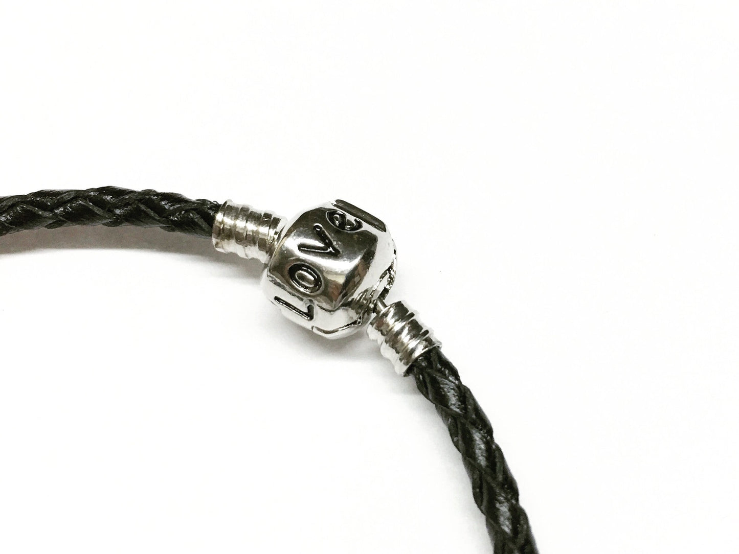 Equestrian Baided Leather Bracelet    | Ideana