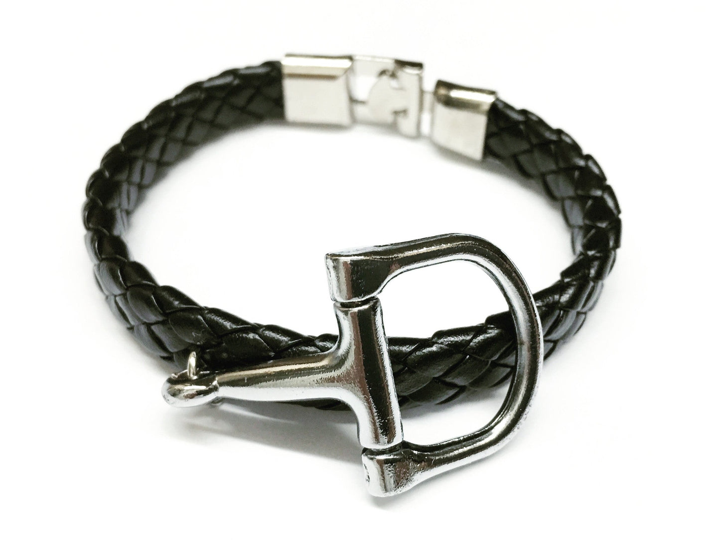 Equestrian Braided Charm Bracelet    | Ideana