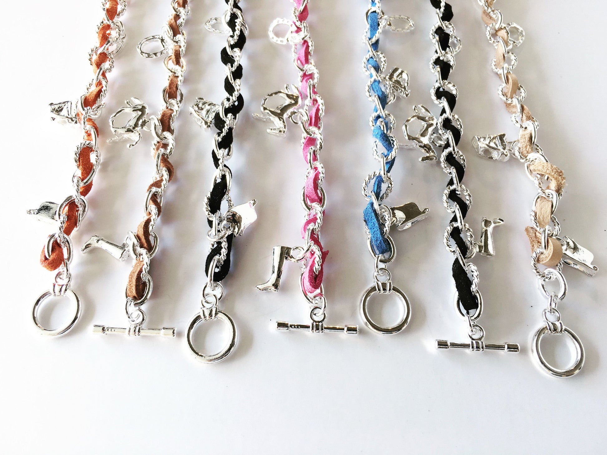 Equestrian Horse Charm Bracelet    | Ideana